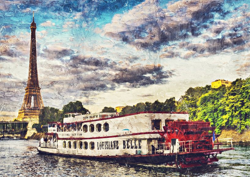 Paris (Gemälde) von Bert Hooijer