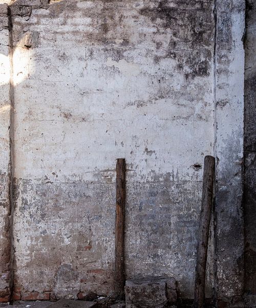 Muur met palen [industriële uitstraling] van Affect Fotografie