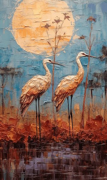 Serenade im Mondlicht von Art Lovers