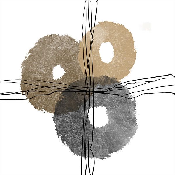 Abstract 3 by Pim Haring van Pim Haring