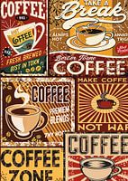 altes Plakat Kaffee