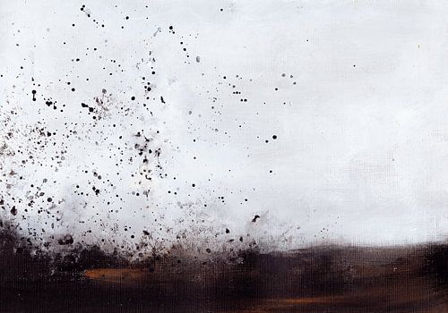 Eisiger Himmel von MK Abstrakt