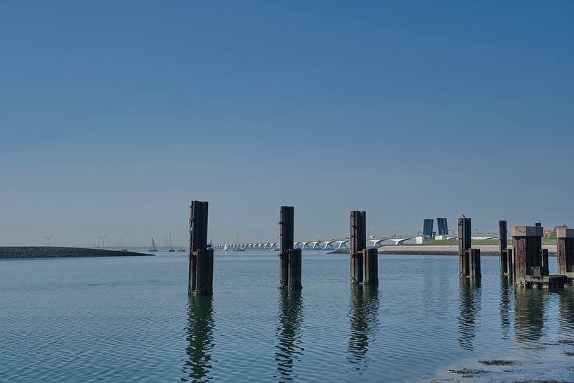 The Zeelandbrug (Zeeland Bridge) in the province of Zeeland in the Netherlands. by Tjeerd Kruse