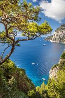 Uitzicht op Punta de Masullo op Capri