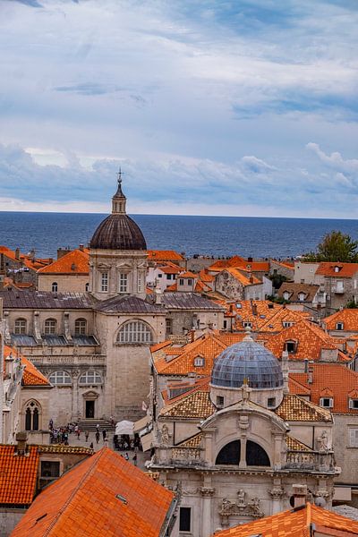 Vielfalt der Gebäude Dubrovnik von Heleen Pennings