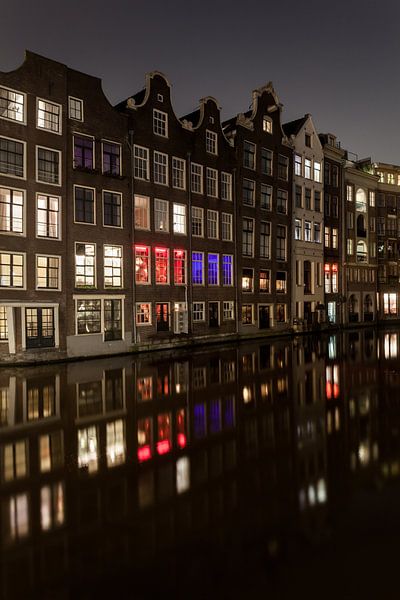Maisons de canal Amsterdam par Albert Mendelewski