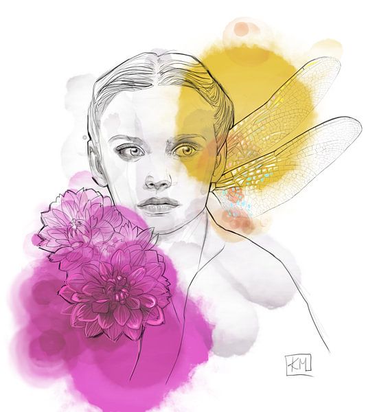 Libelle von ATELIER KAMILA MATKOWSKA