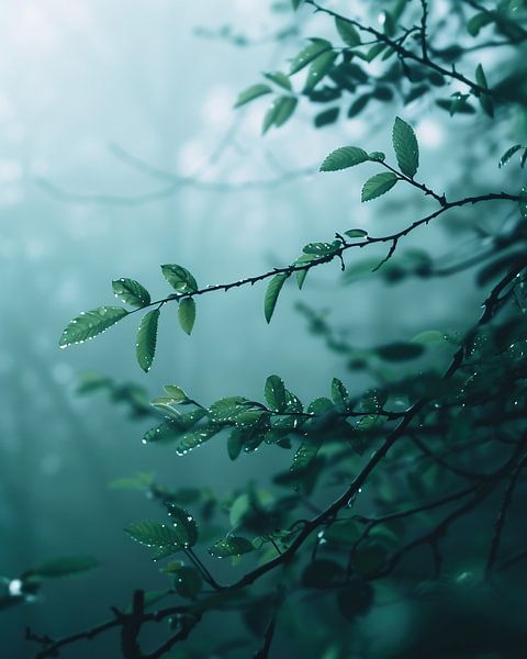 Fog lights in autumn by fernlichtsicht