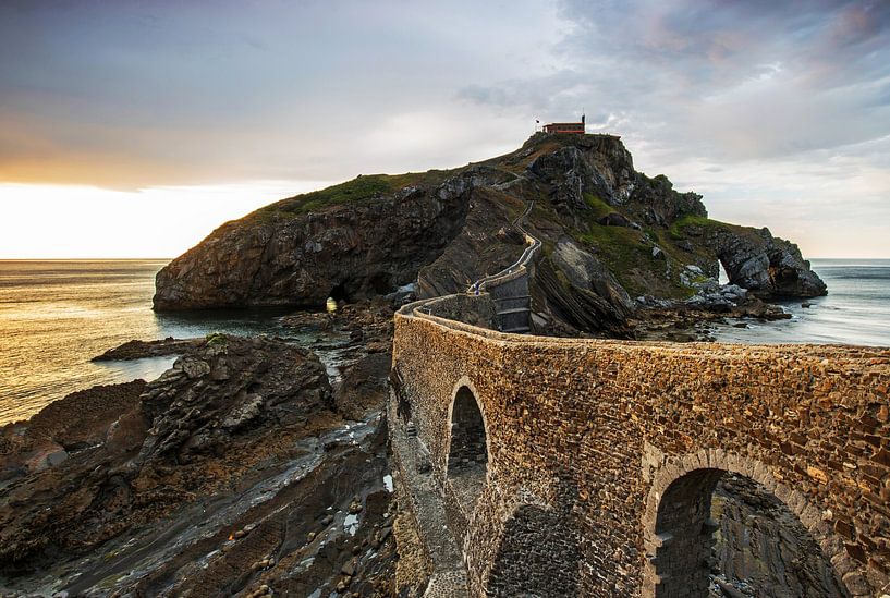 Gaztelugatxe (Spain) by Frank Herrmann