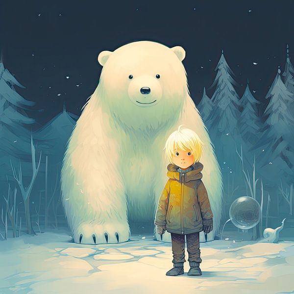 Mein Freund, der Eisbär von Vlindertuin-Art
