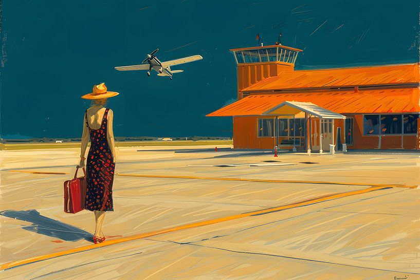 Waiting for the next flight by Skyfall