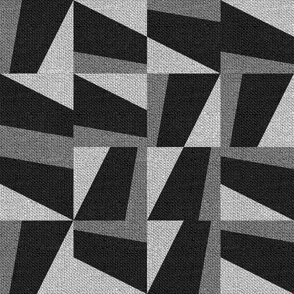 Textil-Leinen neutral geometrisch minimalistisch Kunst II von Dina Dankers