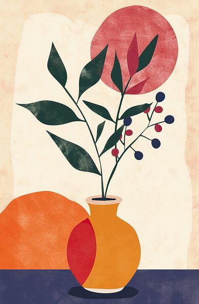 Kühne Striche der Gelassenheit von Kunst Laune