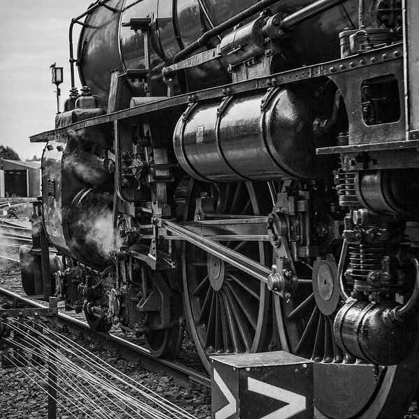 Zahnrad-Dampflokomotive 1220 von Rob Boon