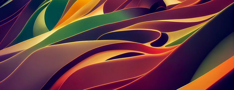 Abstract header colours background by Animaflora PicsStock
