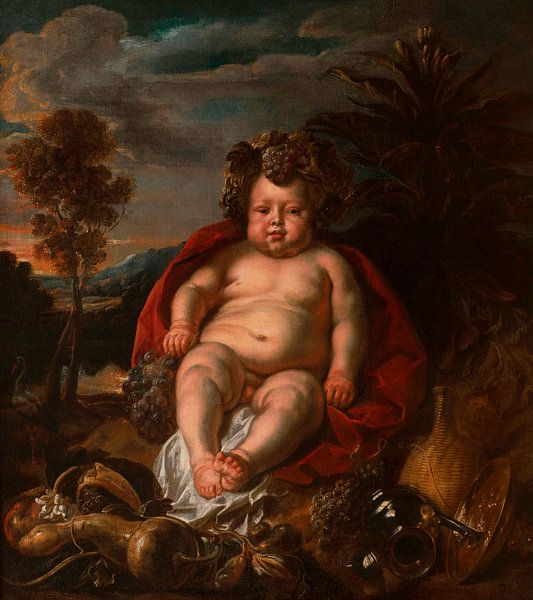 Bacchus enfant, Jacob Jordaens par Des maîtres magistraux