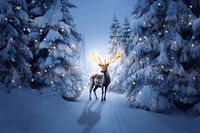 Der Hirsch mit dem goldenen Geweih