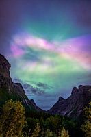 Aurora Borealis over Trollstigen