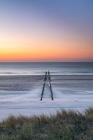 Sunset at the beach, Domburg