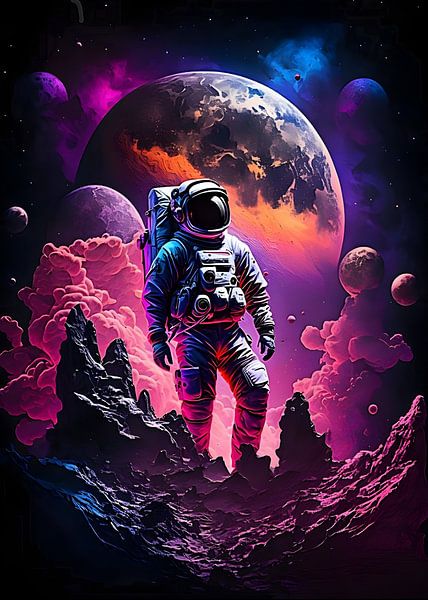 Weltraum von Phycho Art