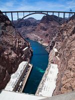 Gezicht vanaf de Hooverdam