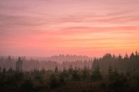 Zonsondergang over de Hoge Venen