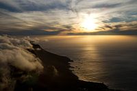 Coucher de soleil sur la montagne de la Table