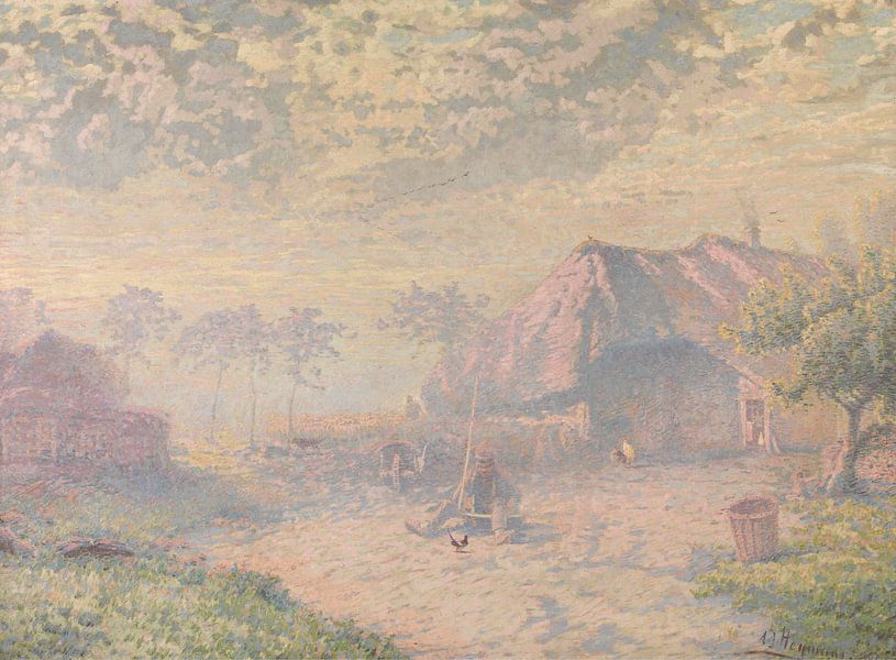 Adriaan Jozef Heymans, Früher Morgen, 1907 von Atelier Liesjes
