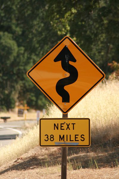 Road sign von Karen Boer-Gijsman