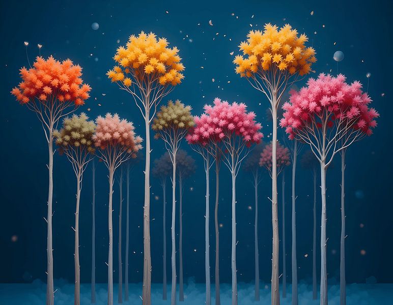 Kurz &amp; amp; Süß:  Lollipop-Bäume von Artistic