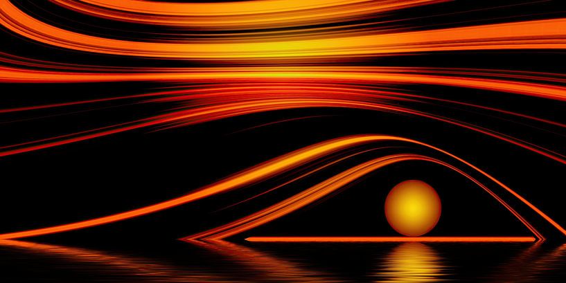 Solitude, Abstrait par Violetta Honkisz