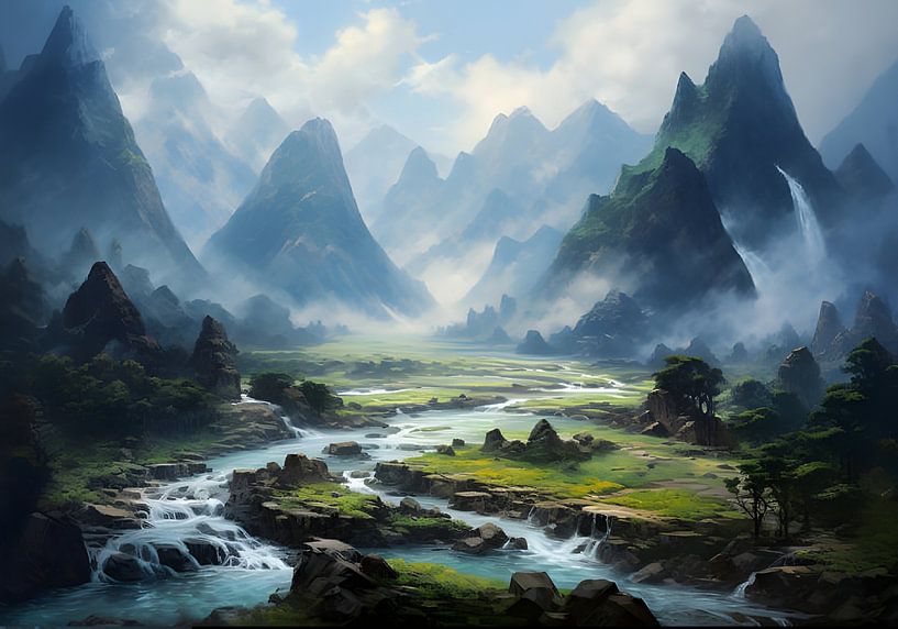 Paysage par Salsa art