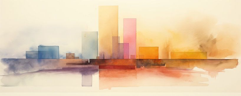 Modern Abstrakt 316917 von Abstraktes Gemälde