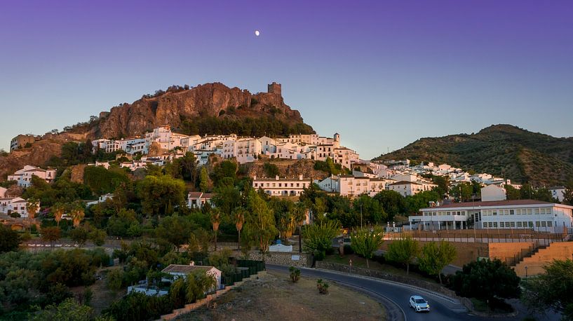 Uitzicht op het kasteel von Yajie Wang-Campagne