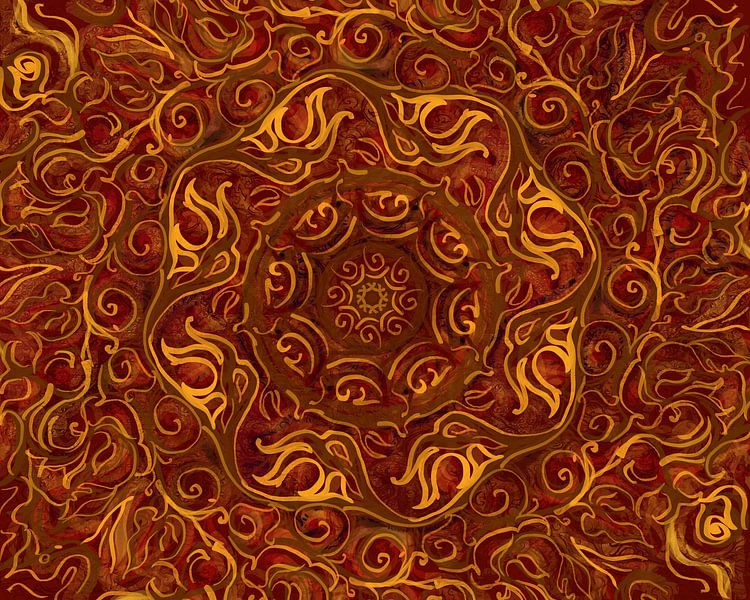 Mandala by Victoria Berezovskaia
