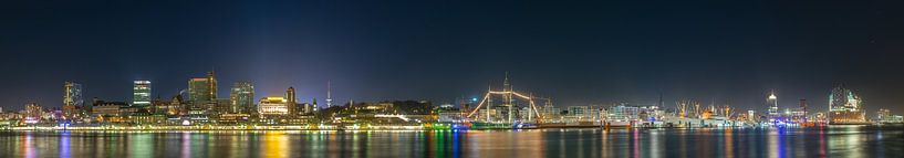 Hamburg bei Nacht von Christian Möller Jork