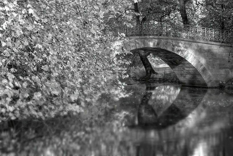Pont dans le parc par Frank Heinz