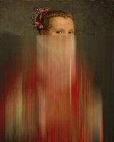 Portrait d'une jeune femme, original de Giovanni Battista Moroni