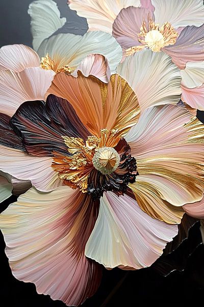 Goldflimmern in der Blütezeit von Wunderbare Kunst