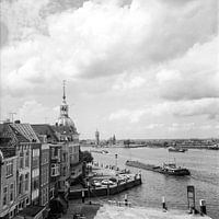 Dordrecht Groothoofd Hotel "Bellevue" von der Merwedekade