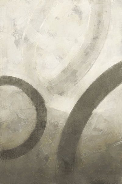 Anneaux mobiles | Taupe par Kanzo