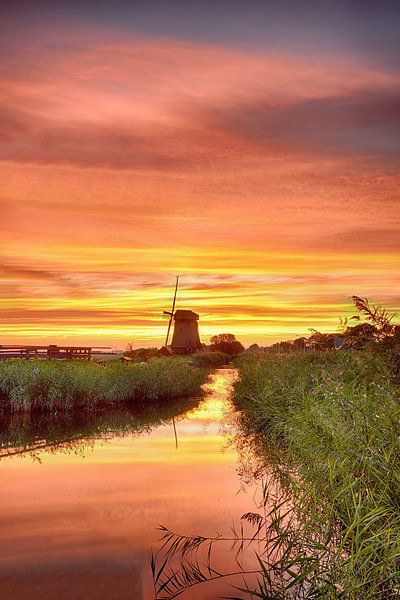 Windmühle Schermerhorn von John Leeninga