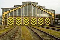 Historic shed for locomotives Roosendaal