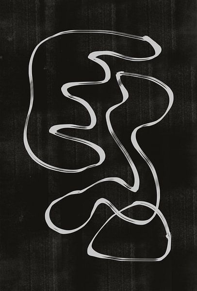 Abstrakte Zeile Nr. 3. von THE MIUUS STUDIO