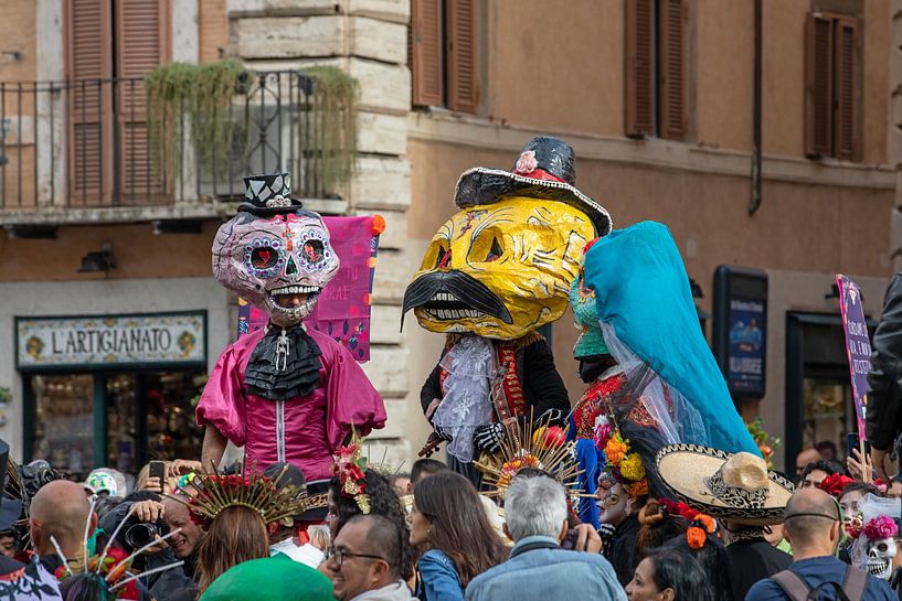 &quot;Día de Muertos&quot; in Rome by t.ART