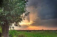 Schöner Himmel in Kropswolde