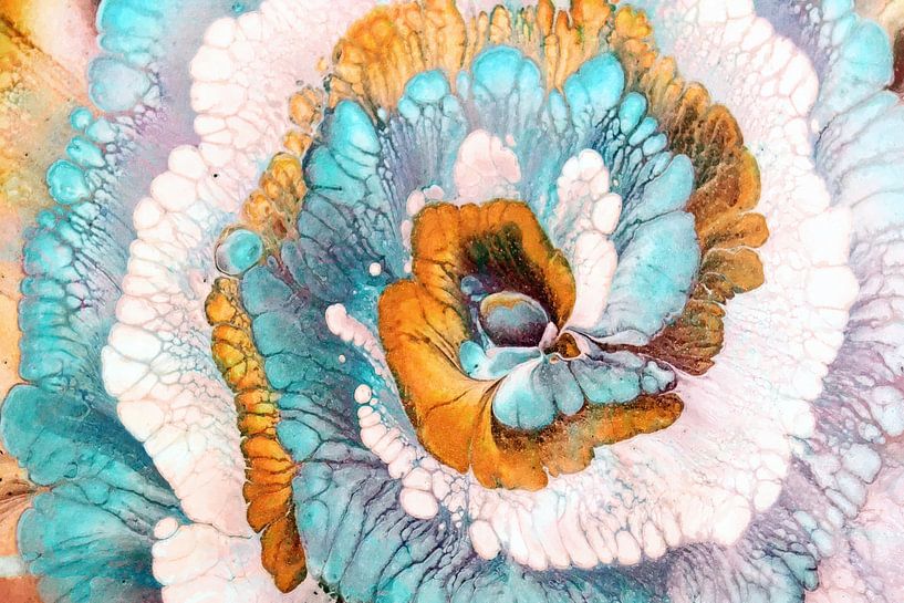 Abstracte Bloem van Jacky