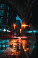 long shutter reflexion