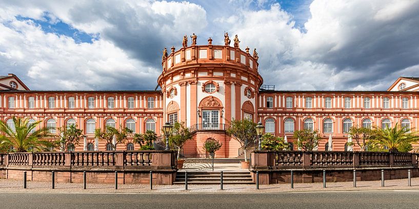 Château de Biebrich sur les rives du Rhin à Wiesbaden-Biebrich par Werner Dieterich