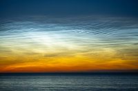 Leuchtende Nachtwolken